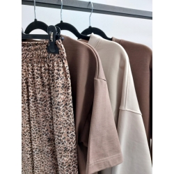 Animal print kelnes