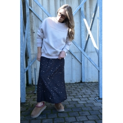 MAXI Sijonas TAMSUS ŠOKOLADAS